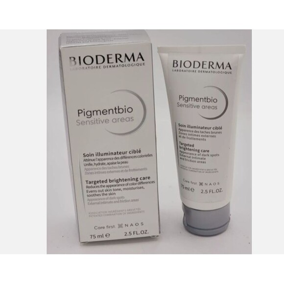 Bioderma Pigmentbio Sensitive Areas-Skin Brightening Cream-2.5 fl oz-Exp 6/26 - Picture 1 of 7